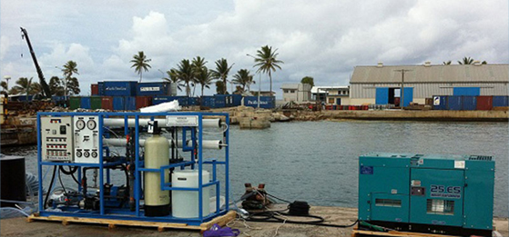 Emergency RO Unit for Draught Affected Tuvalu Islands